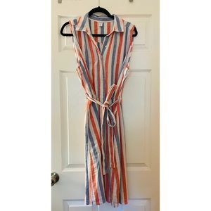 Old Navy Button Up Midi Dress